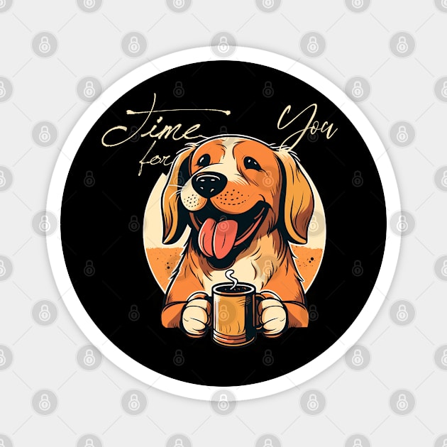 Dog Therapist Magnet by ArtRoute02